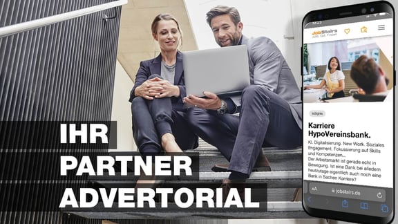 JobStairs. Jobs. Gut. Finden. Employer Branding mit dem Partner Advertorial auf JobStairs.