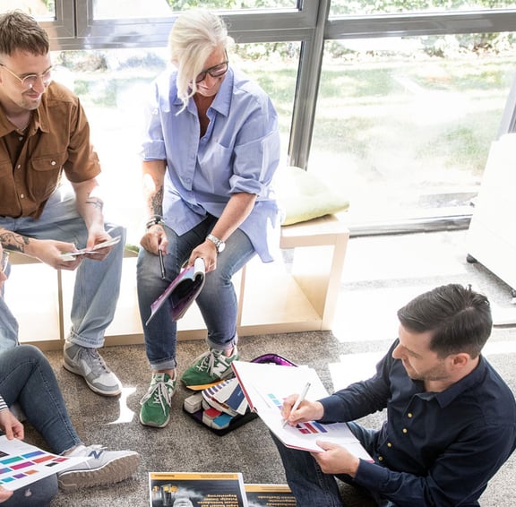 Austausch in der Kreation zu Employer Branding