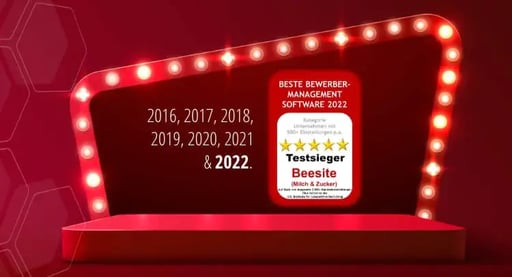 Bestes Bewerbermanagementsystem 2022