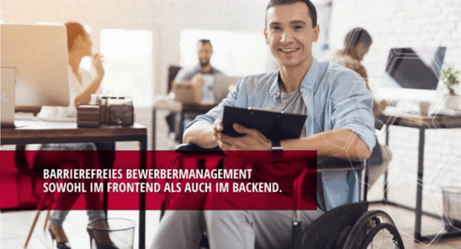 Barrierefreies Bewerbermanagement mit beesite Recruiting Edition